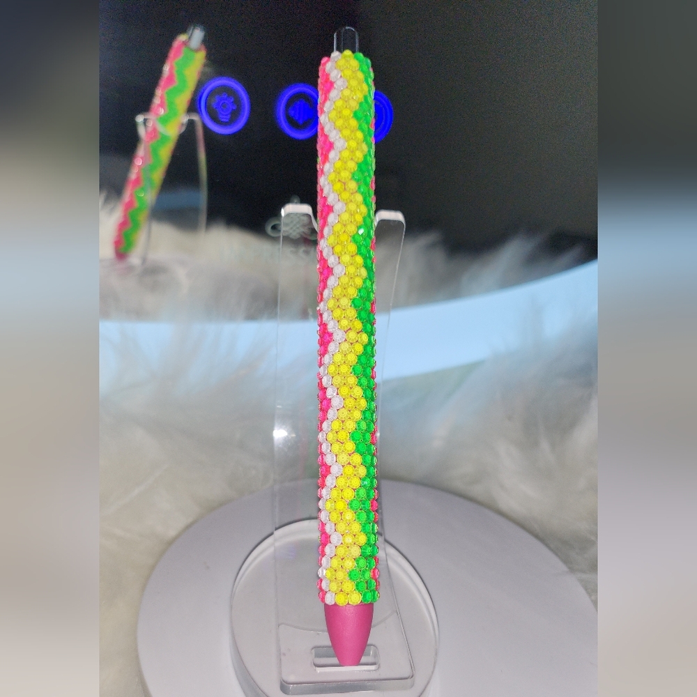 Neon Rhinestone Inkjoy Pen - Picture 3 of 3